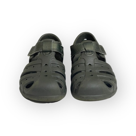 Stride Rite ✿ Unisex Children’s Kid’s Outdoor Sandal ✿ Army Green Camo ✿ Boy 8 - Picture 12 of 16